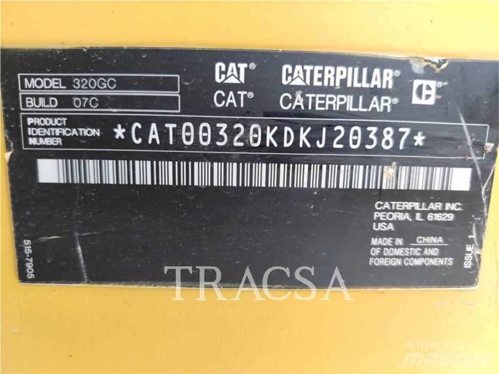 CAT 320GC Vikšriniai ekskavatoriai