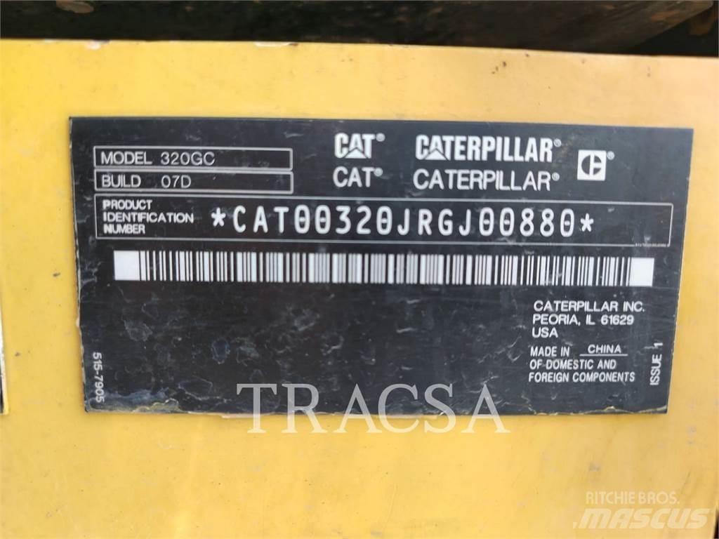 CAT 320GC Vikšriniai ekskavatoriai