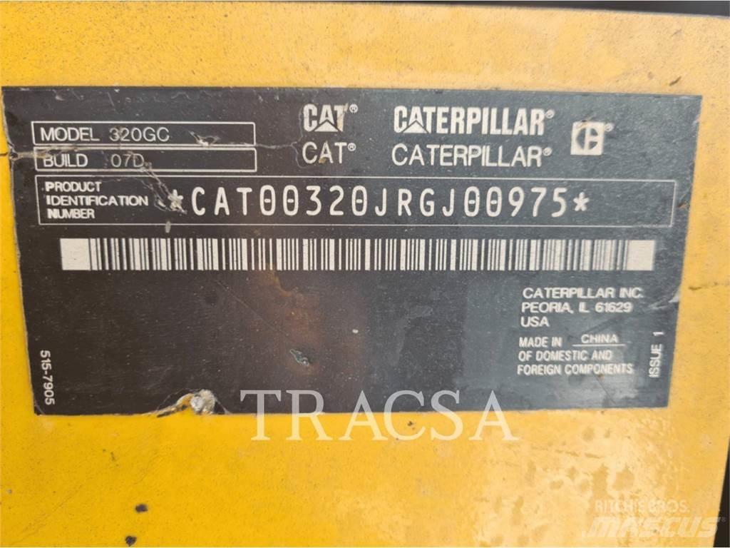 CAT 320GC Vikšriniai ekskavatoriai