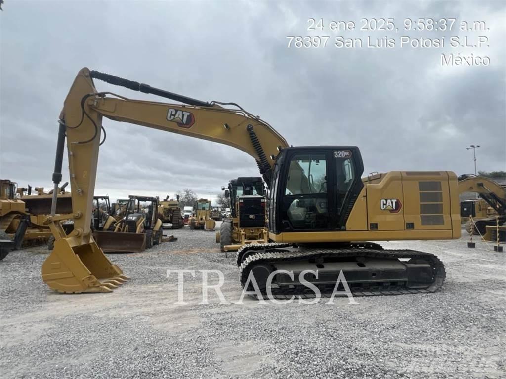 CAT 320GC Vikšriniai ekskavatoriai