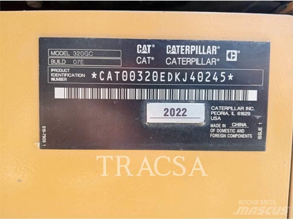 CAT 320GC Vikšriniai ekskavatoriai