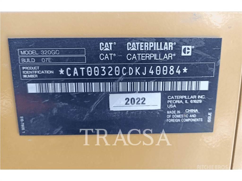 CAT 320GC Vikšriniai ekskavatoriai