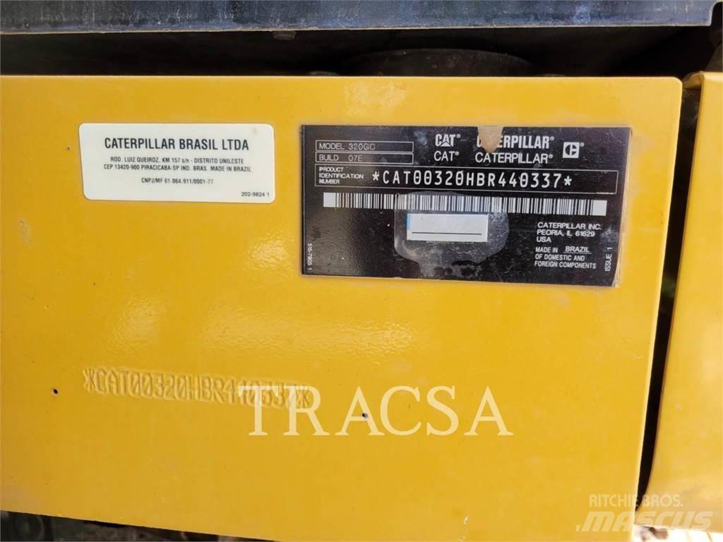 CAT 320GC Vikšriniai ekskavatoriai