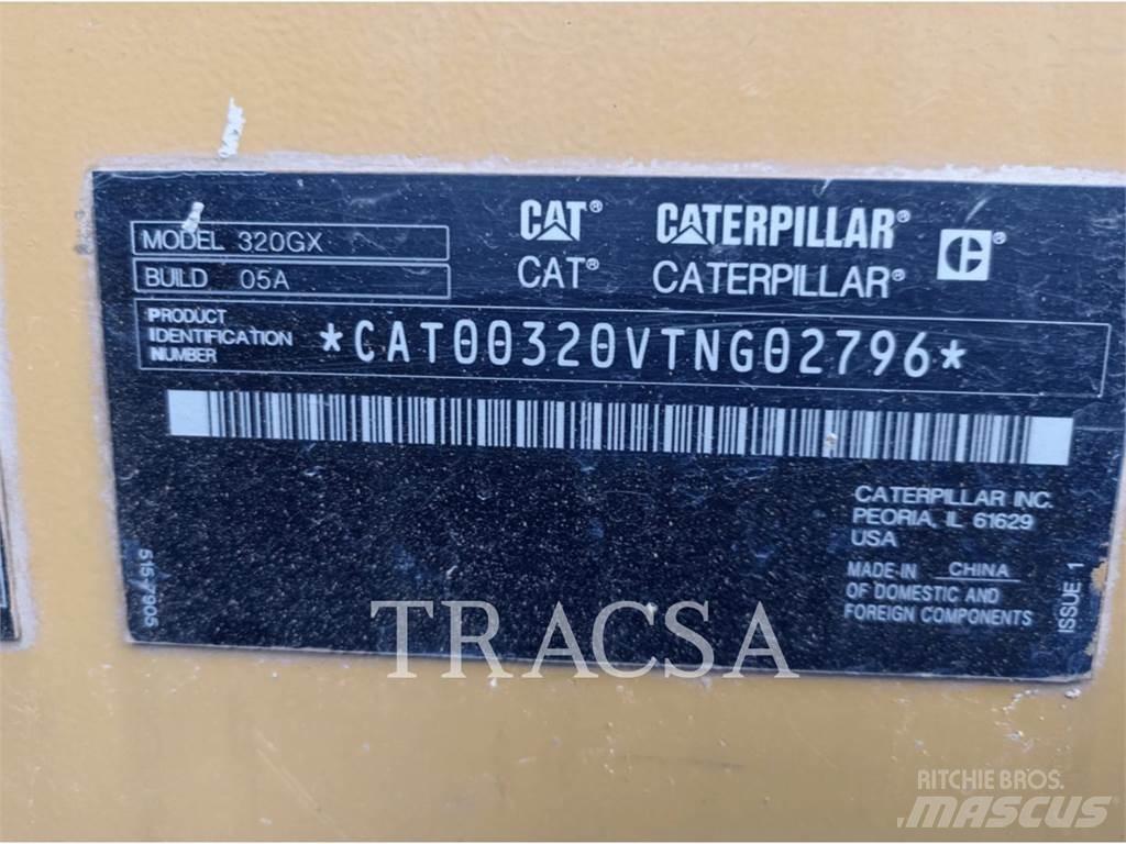 CAT 320GX Vikšriniai ekskavatoriai