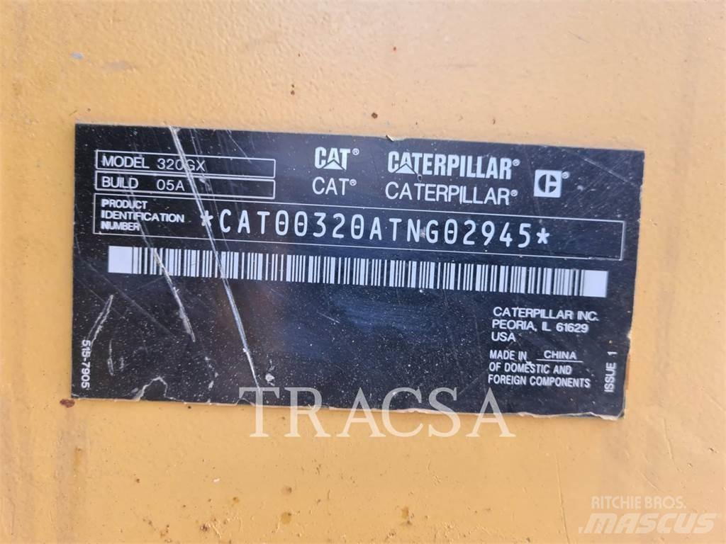 CAT 320GX Vikšriniai ekskavatoriai