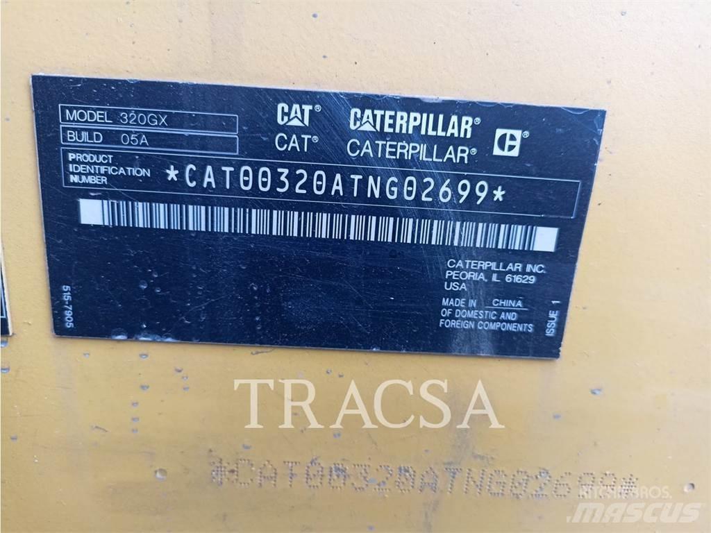 CAT 320GX Vikšriniai ekskavatoriai