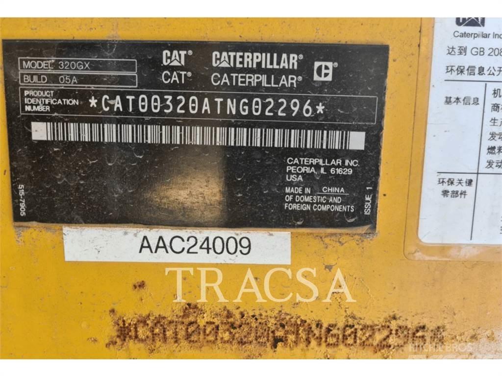 CAT 320GX Vikšriniai ekskavatoriai