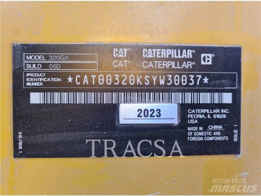 CAT 320GX Vikšriniai ekskavatoriai