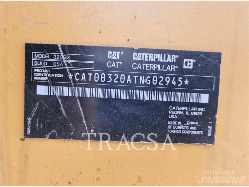 CAT 320GX Vikšriniai ekskavatoriai