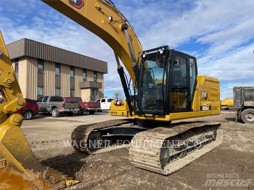 CAT 323 Vikšriniai ekskavatoriai