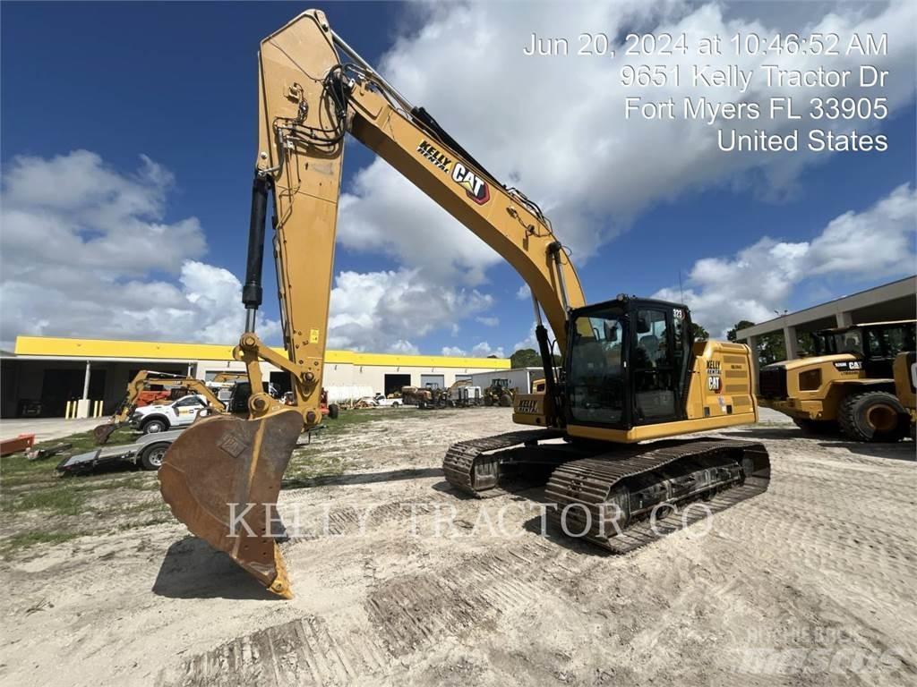 CAT 323 Vikšriniai ekskavatoriai