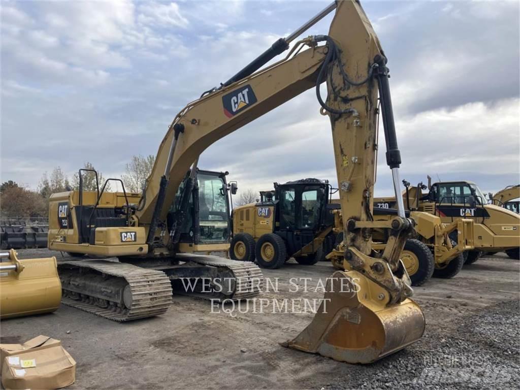 CAT 323 Vikšriniai ekskavatoriai