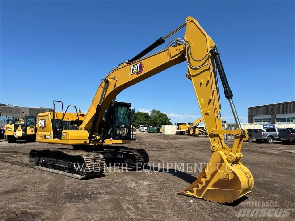 CAT 323 Vikšriniai ekskavatoriai