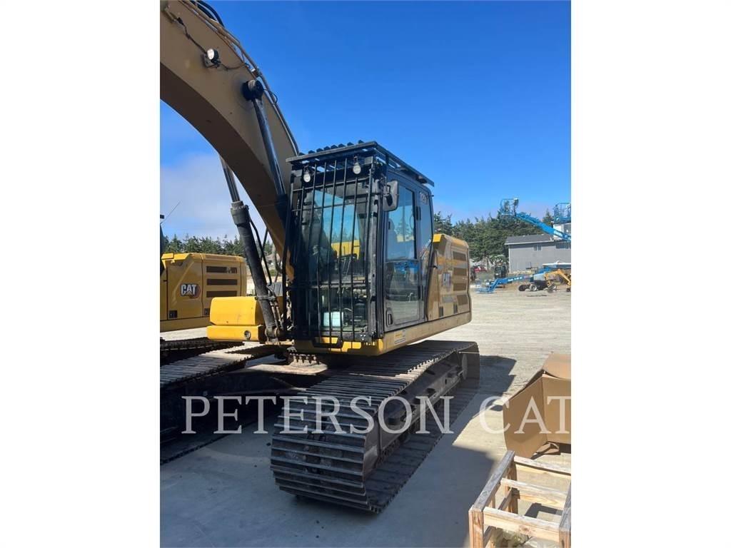 CAT 323 Vikšriniai ekskavatoriai