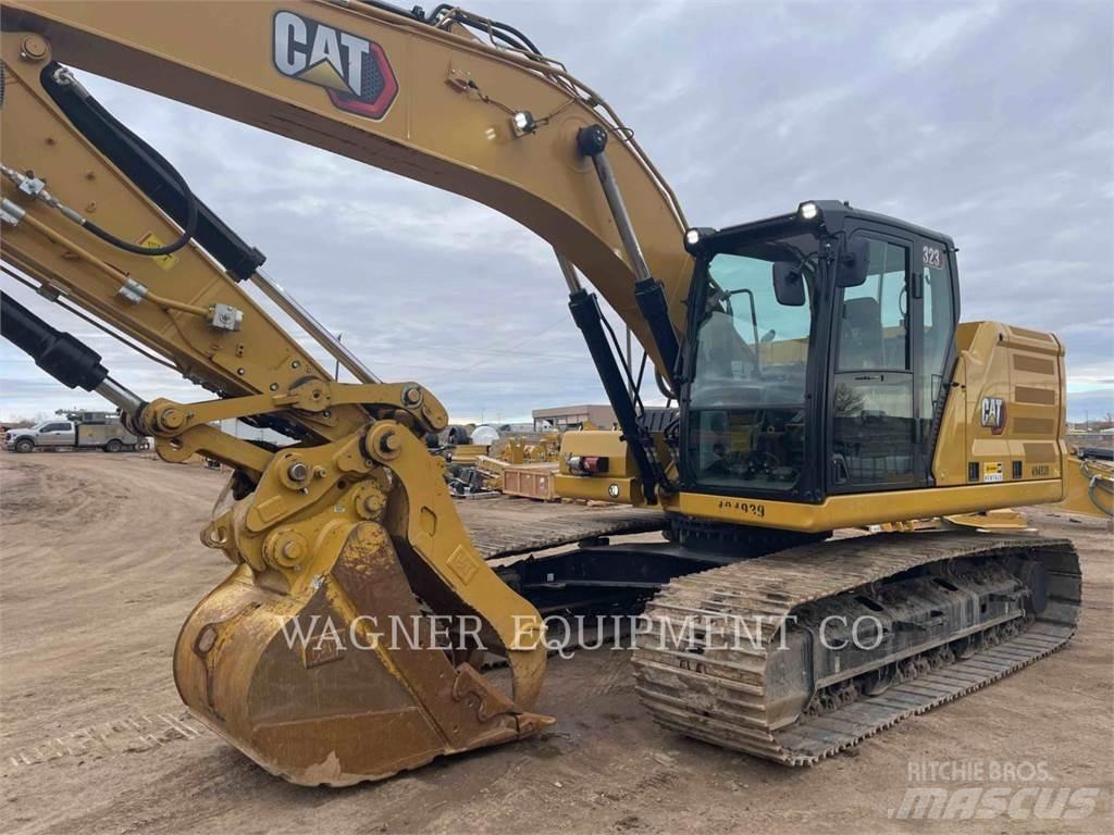 CAT 323 Vikšriniai ekskavatoriai