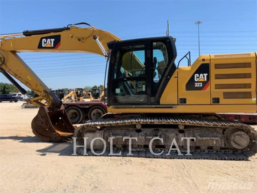 CAT 323 Vikšriniai ekskavatoriai