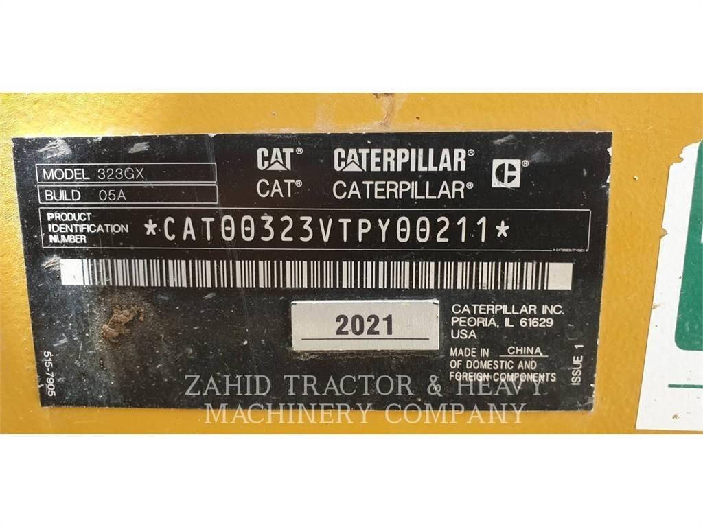 CAT 323-05GX Vikšriniai ekskavatoriai