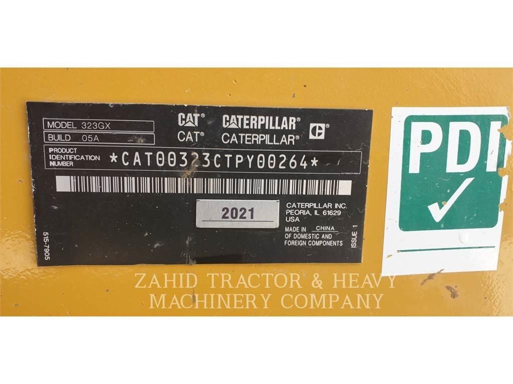 CAT 323-05GX Vikšriniai ekskavatoriai