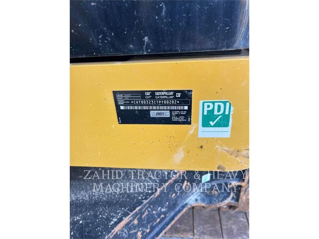 CAT 323-05GX Vikšriniai ekskavatoriai