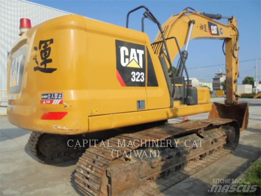CAT 323-07 Vikšriniai ekskavatoriai