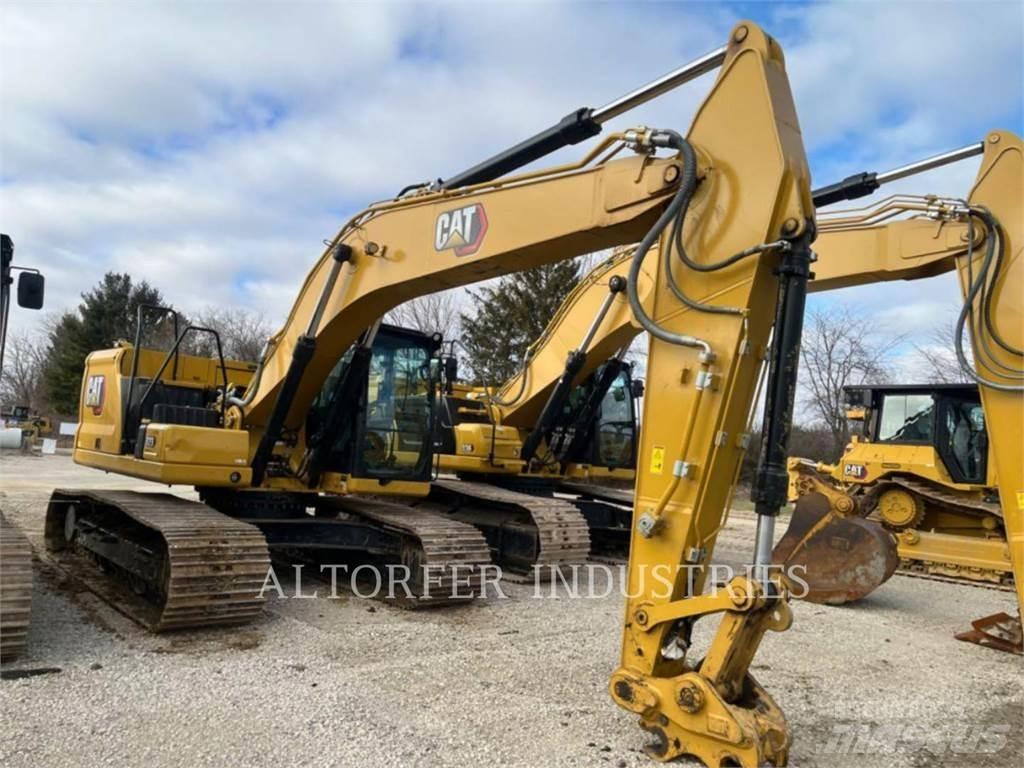 CAT 323-07 Vikšriniai ekskavatoriai