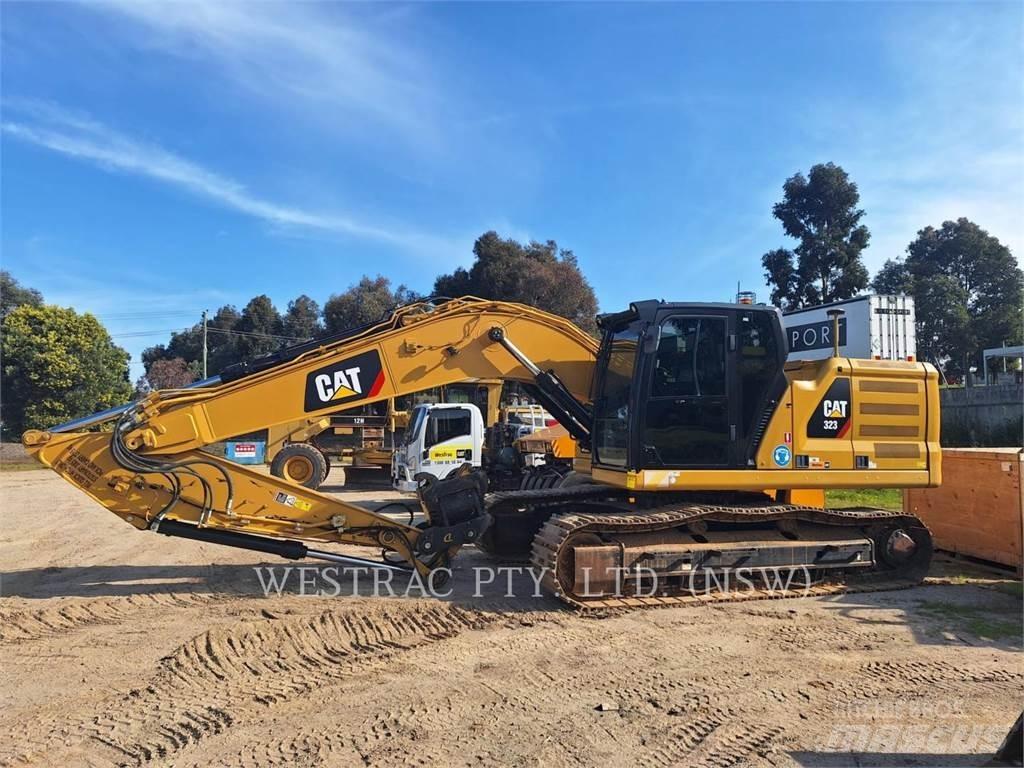 CAT 323-07 Vikšriniai ekskavatoriai