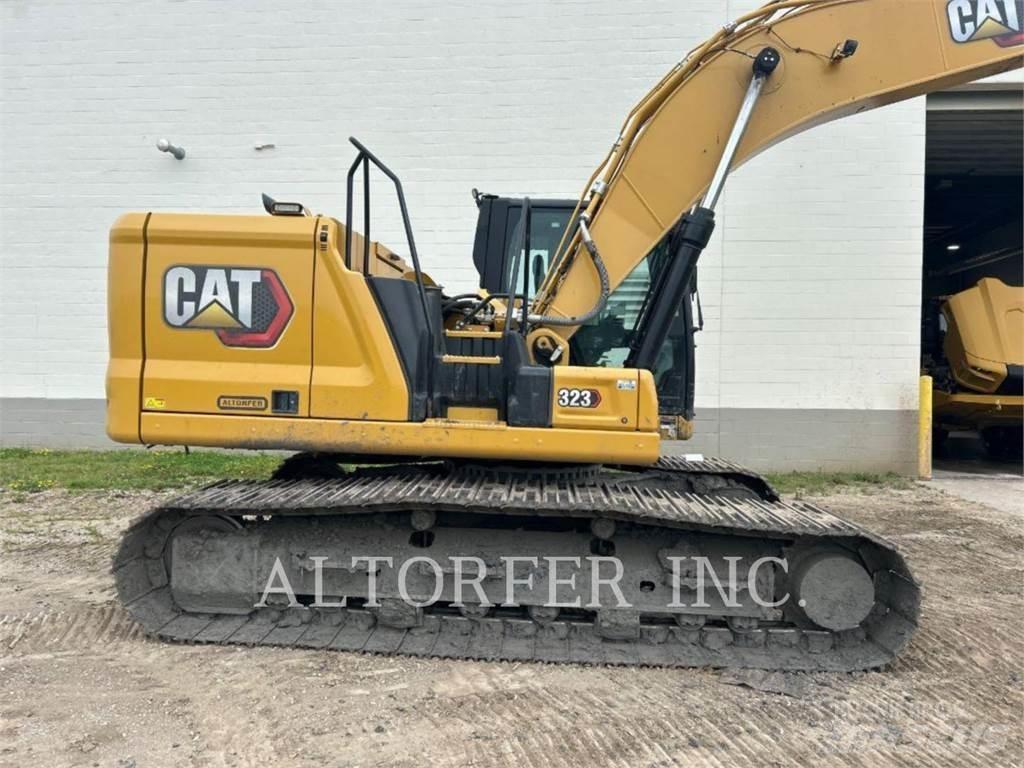 CAT 323-07 Vikšriniai ekskavatoriai