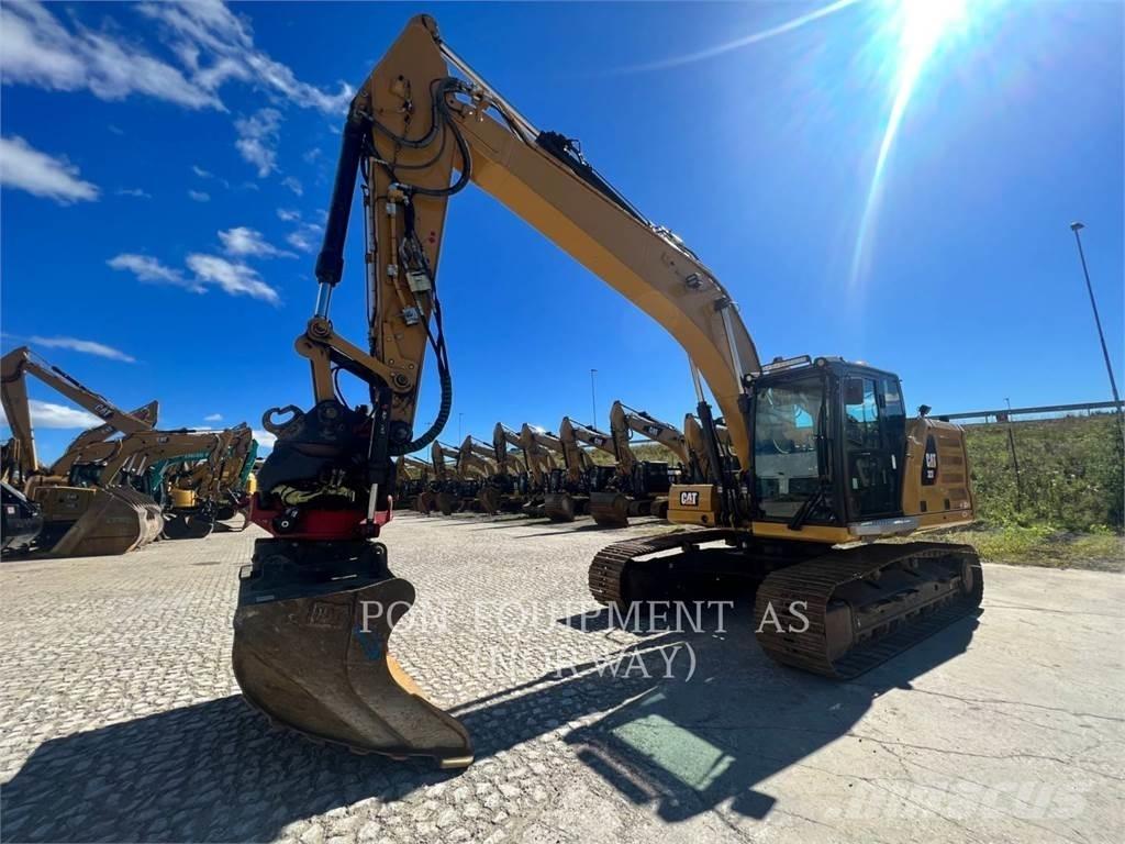 CAT 323-07 Vikšriniai ekskavatoriai