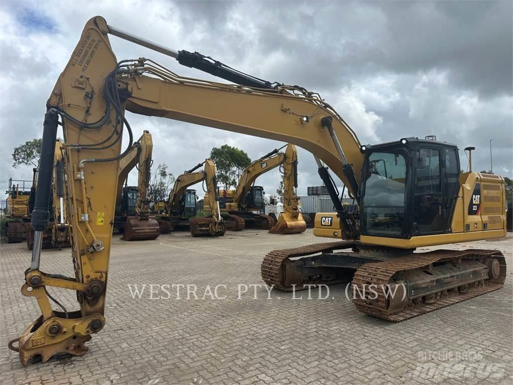 CAT 323-07 Vikšriniai ekskavatoriai