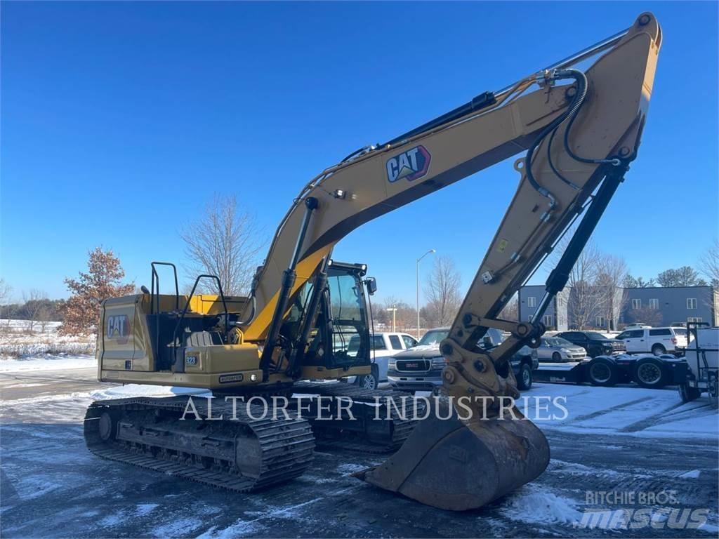 CAT 323-07 Vikšriniai ekskavatoriai