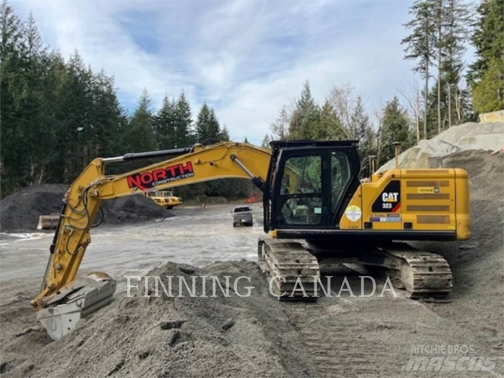 CAT 323-07 Vikšriniai ekskavatoriai