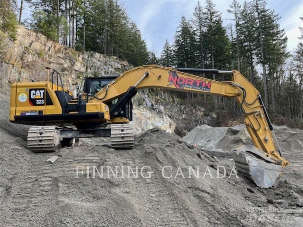 CAT 323-07 Vikšriniai ekskavatoriai