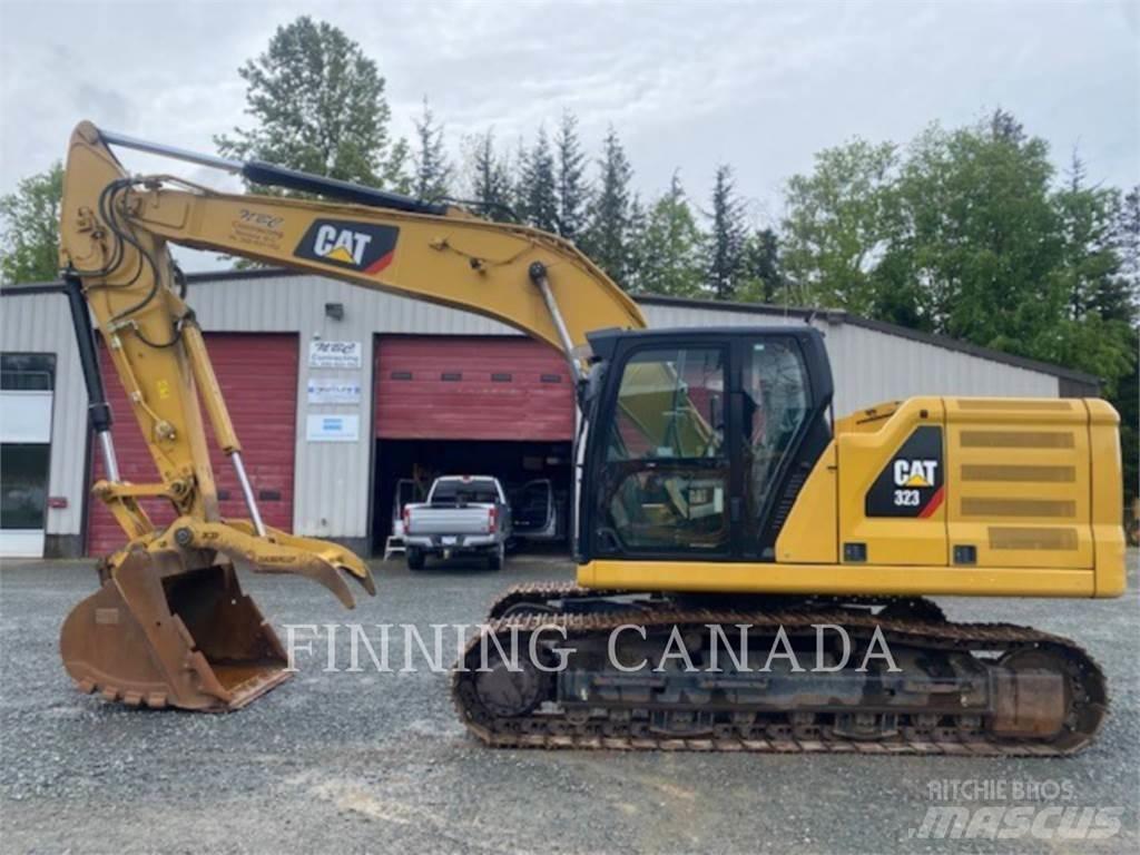 CAT 323-07 Vikšriniai ekskavatoriai