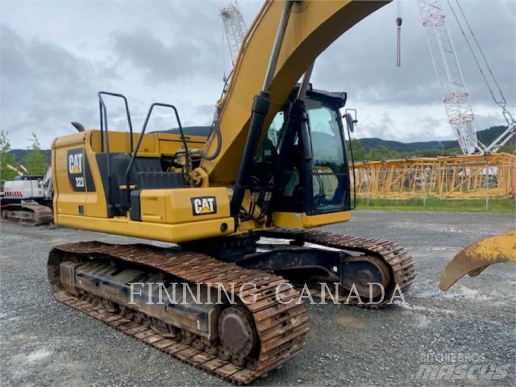 CAT 323-07 Vikšriniai ekskavatoriai