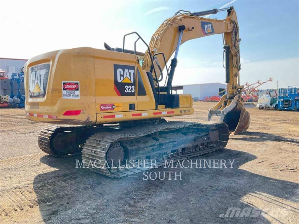 CAT 323-07 Vikšriniai ekskavatoriai