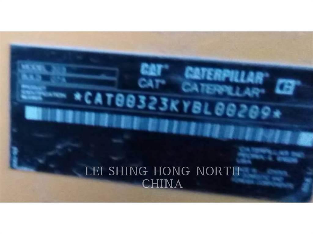 CAT 323-07 Vikšriniai ekskavatoriai