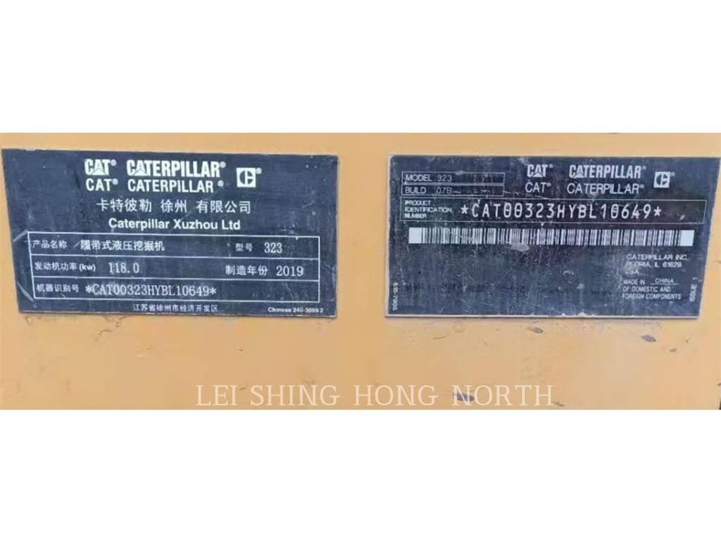 CAT 323-07 Vikšriniai ekskavatoriai