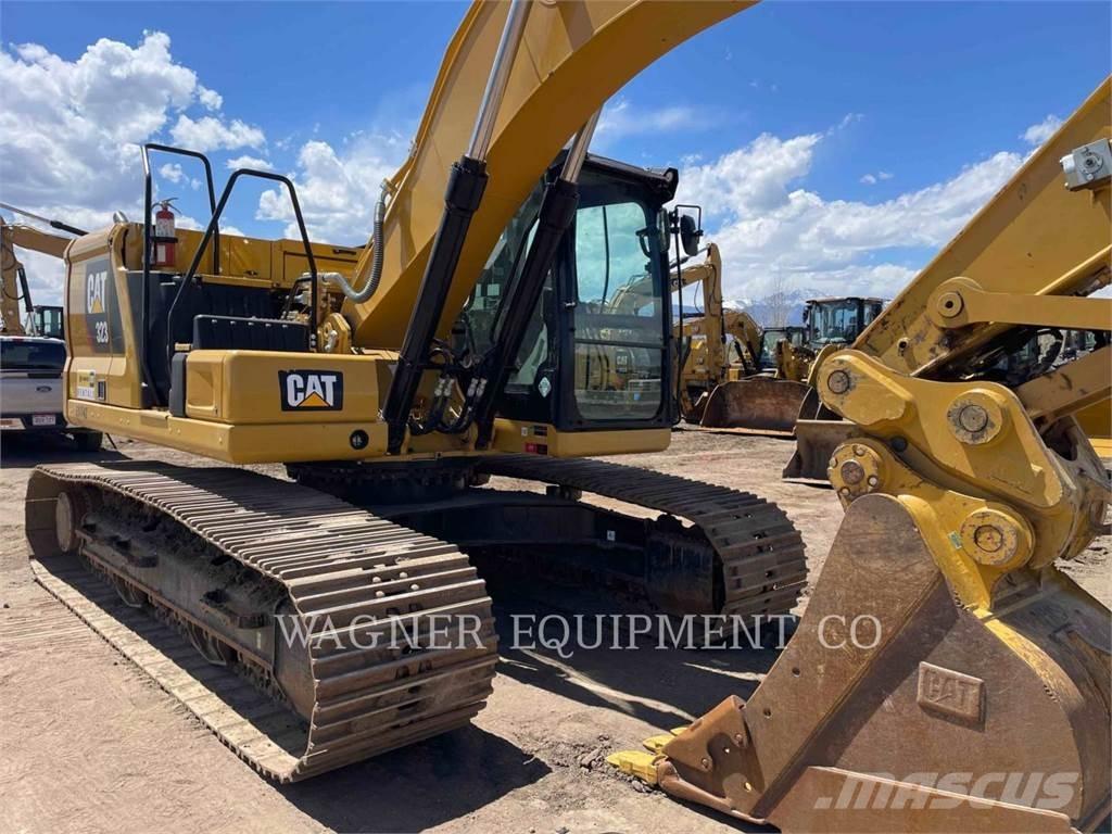 CAT 323-07 Vikšriniai ekskavatoriai