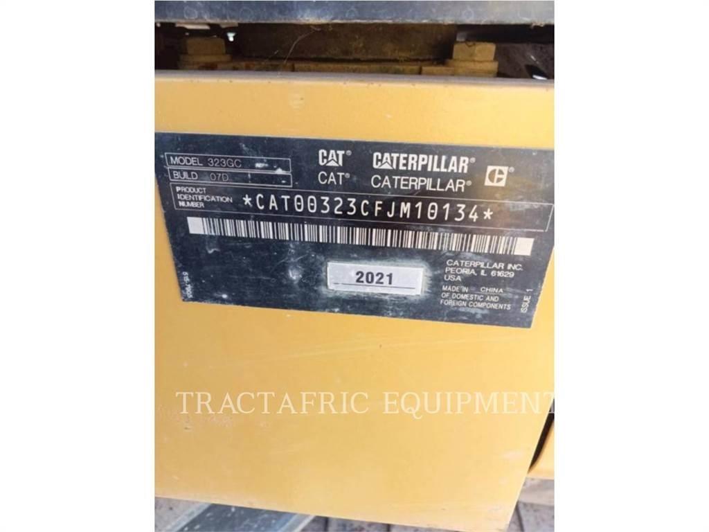 CAT 323-07GC Vikšriniai ekskavatoriai