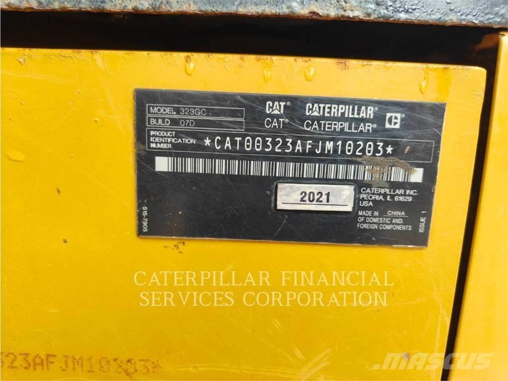 CAT 323-07GC Vikšriniai ekskavatoriai