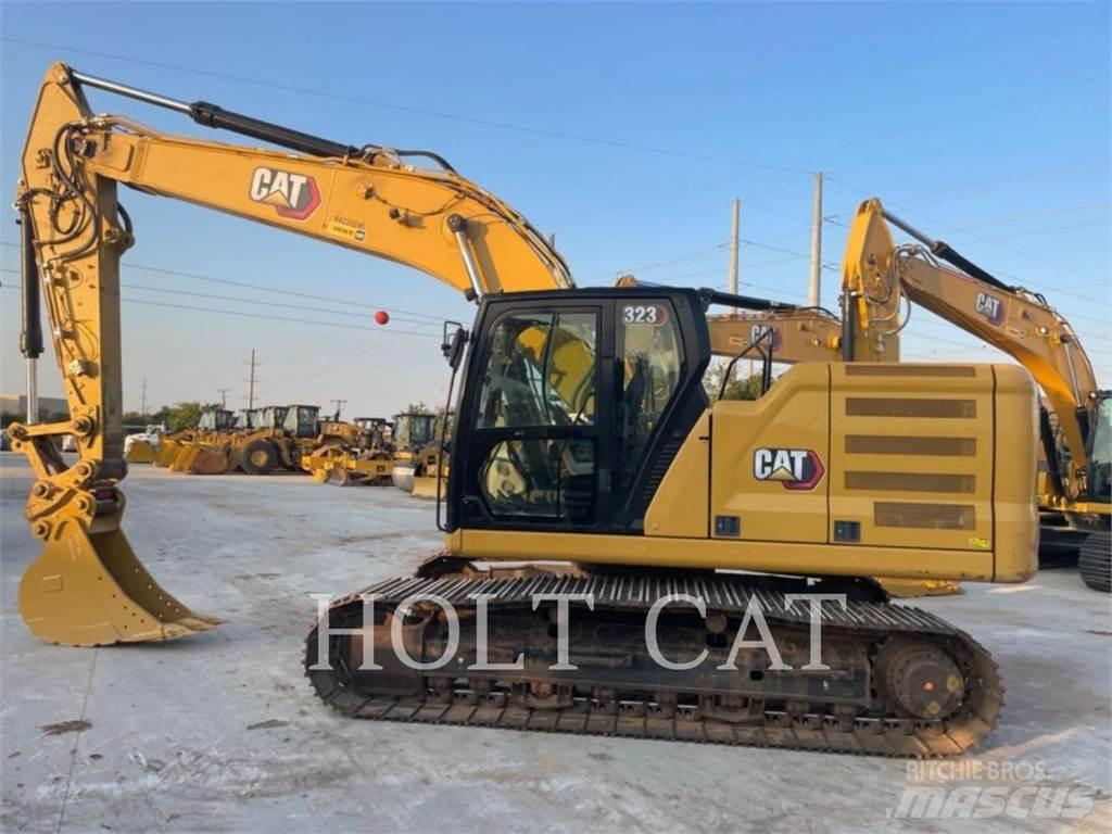 CAT 323 TC Vikšriniai ekskavatoriai