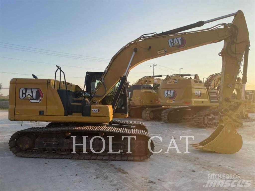 CAT 323 TC Vikšriniai ekskavatoriai