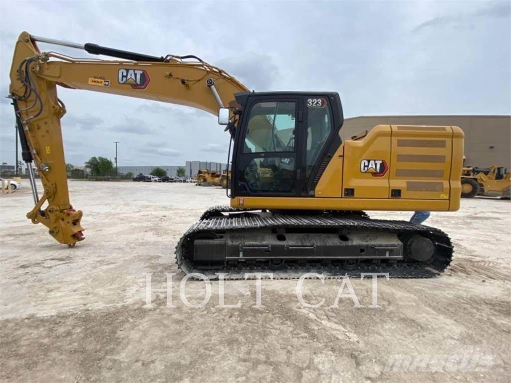 CAT 323 TC Vikšriniai ekskavatoriai