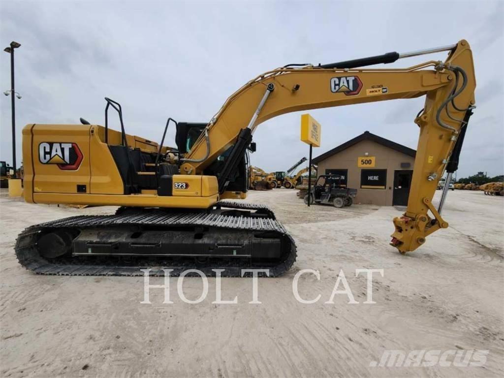 CAT 323 TC Vikšriniai ekskavatoriai