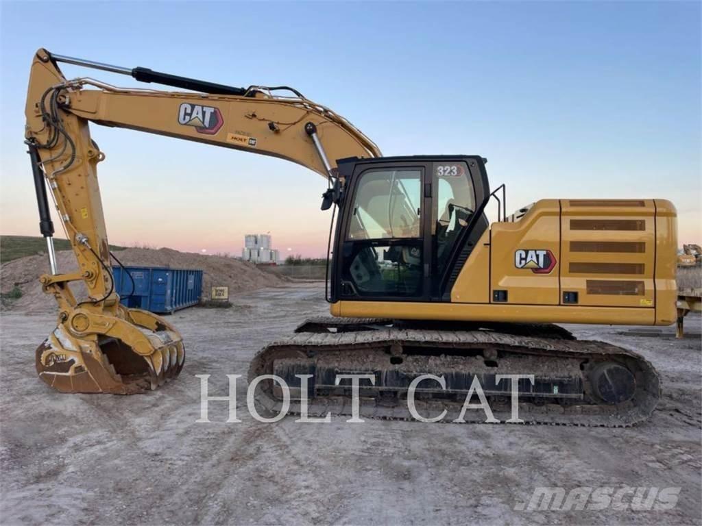 CAT 323 TC Vikšriniai ekskavatoriai
