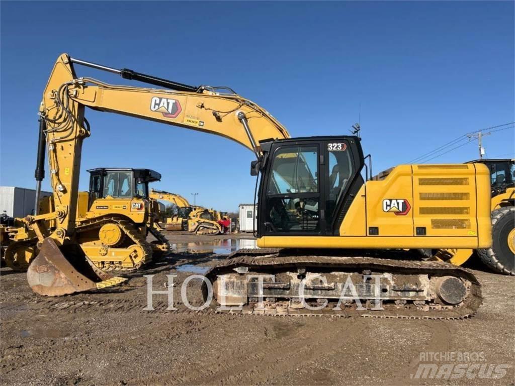 CAT 323 TC Vikšriniai ekskavatoriai