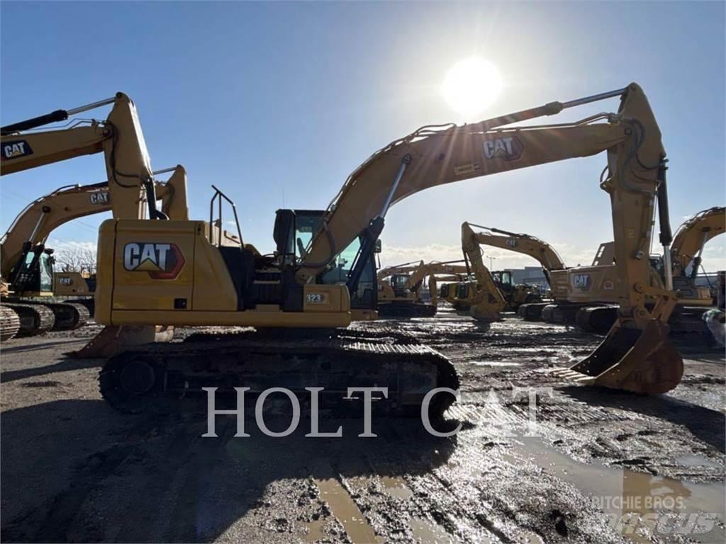 CAT 323 TC Vikšriniai ekskavatoriai