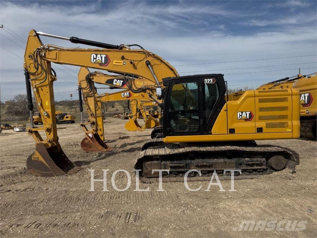 CAT 323 TC Vikšriniai ekskavatoriai