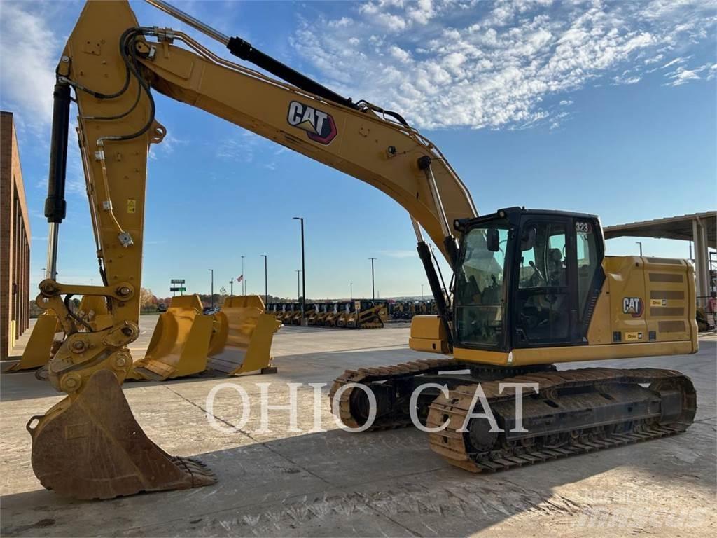 CAT 323 TCS Vikšriniai ekskavatoriai