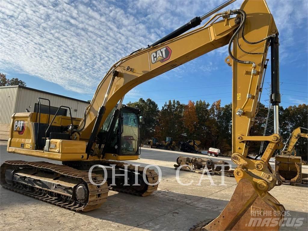 CAT 323 TCS Vikšriniai ekskavatoriai